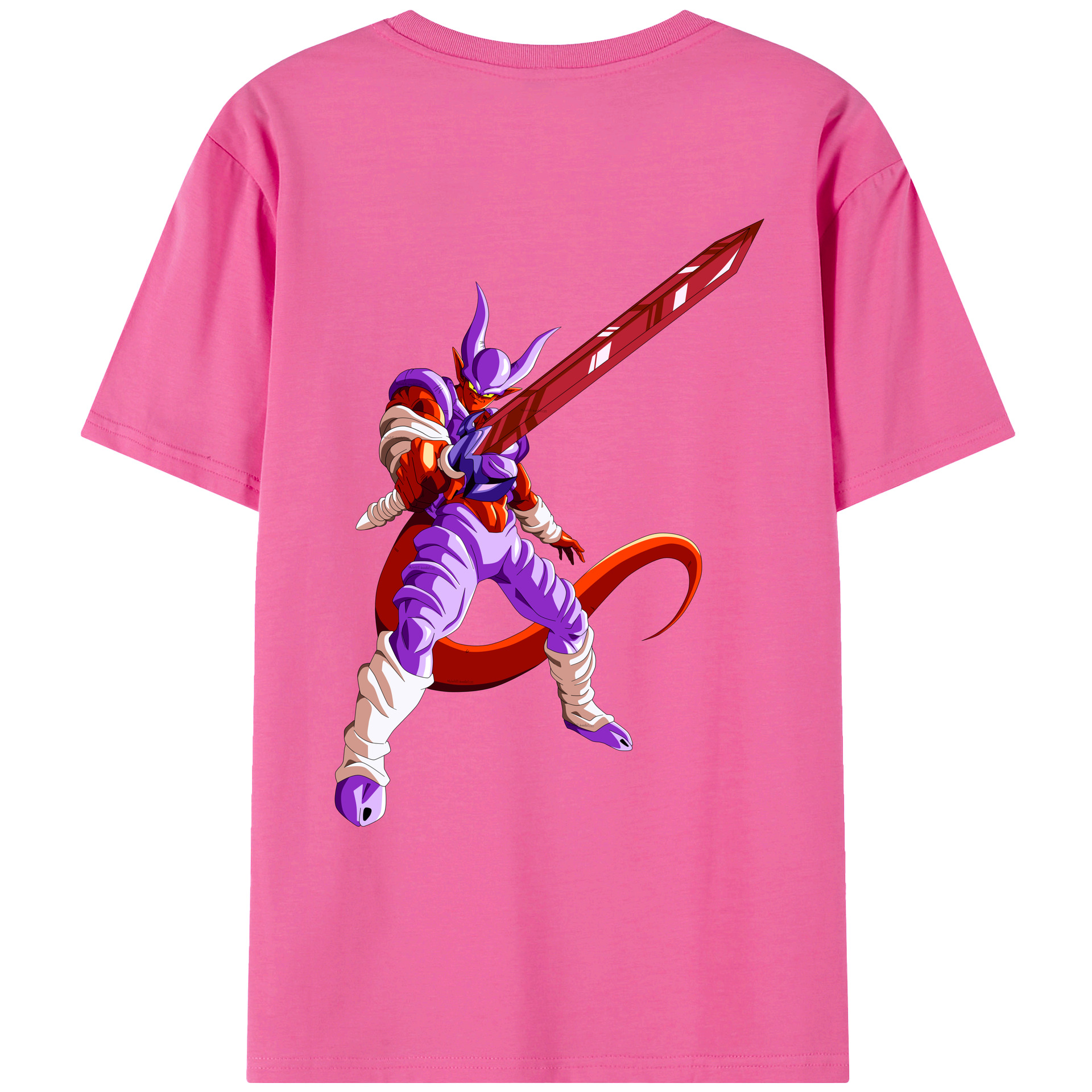 （画像用） ドラゴンボール ジャネンバ DRAGON BALL Janemba レディース半袖Tシャツ(バックプリント)